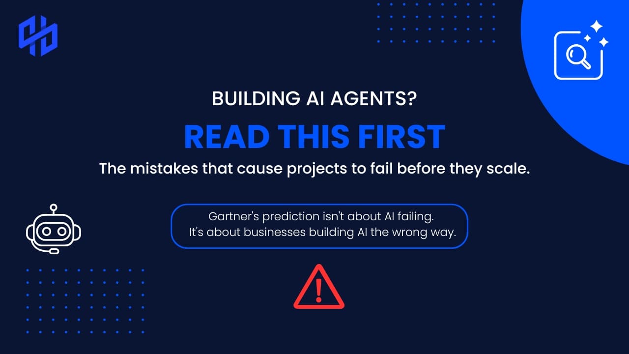 Gartner: 40% of AI Agent Projects Will Be Cancelled by 2027