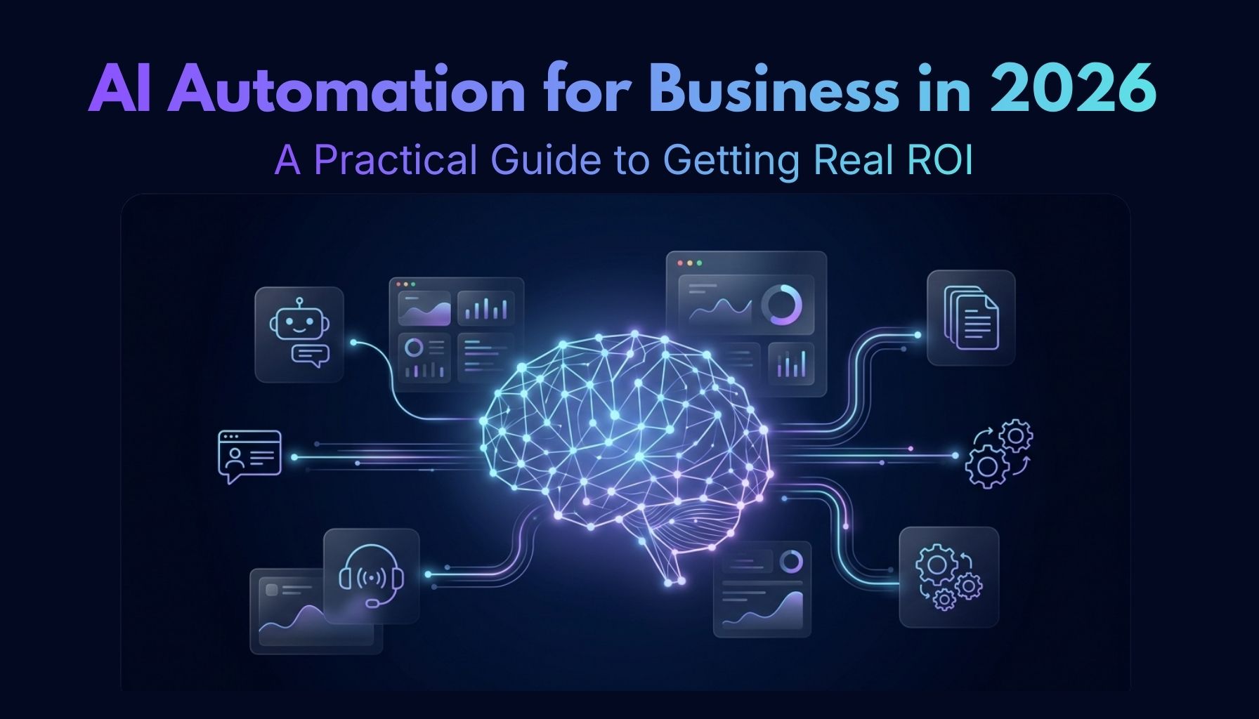 AI automation transforming business operations in 2026