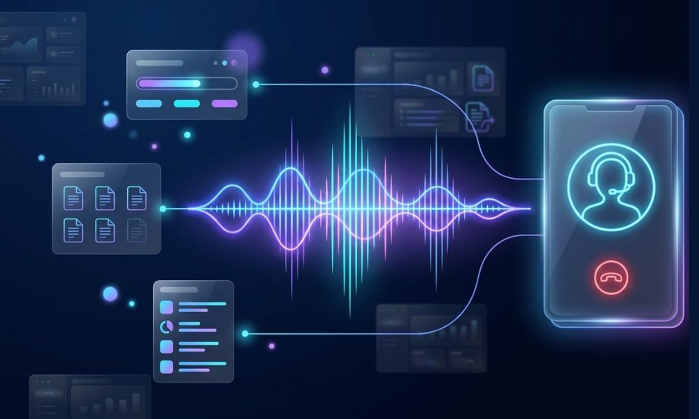 Voice AI handling customer calls and appointment scheduling